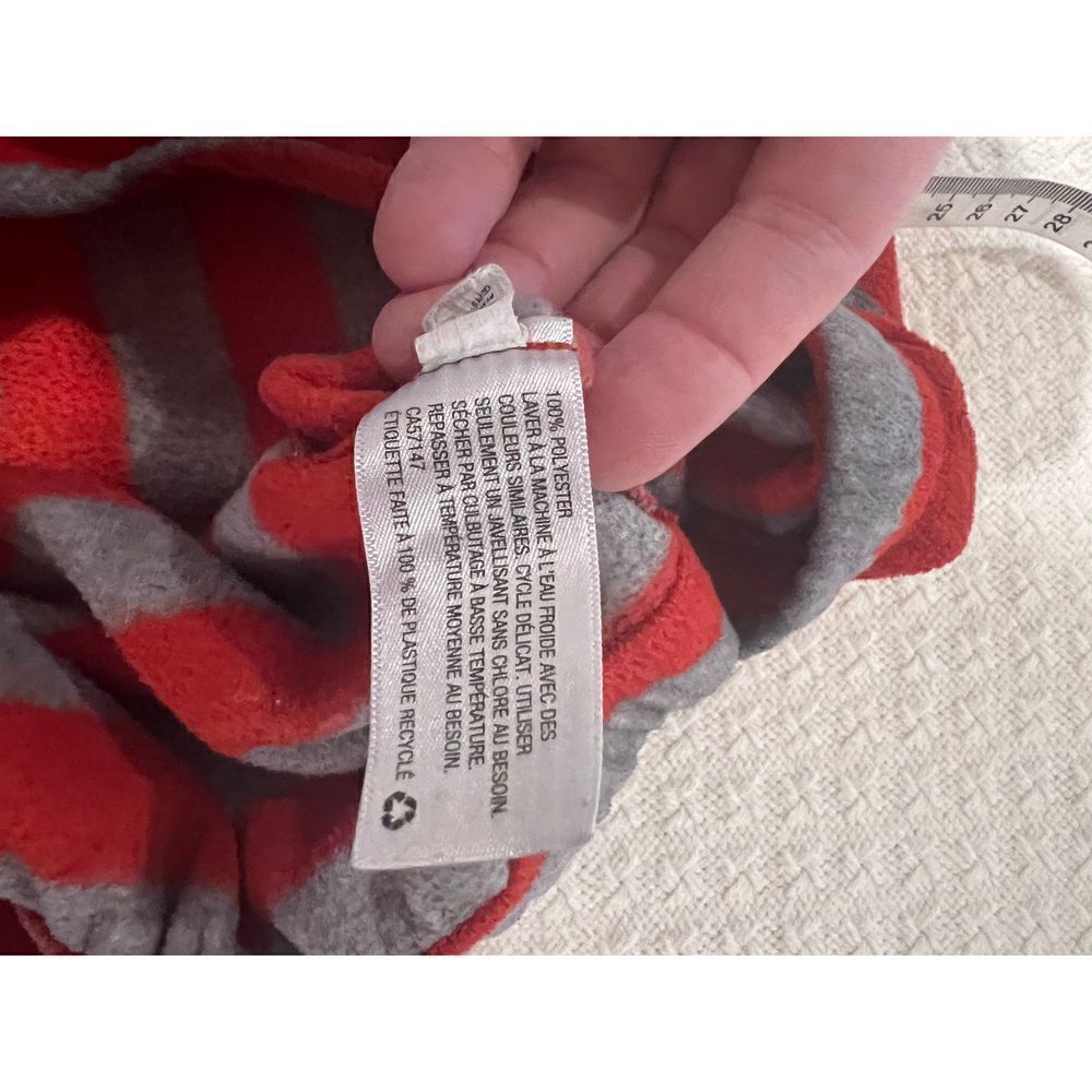 Target Red and Gray Striped Pajama Pants size Large - Picture 7 of 9